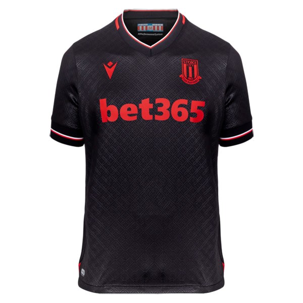 Tailandia Camiseta Stoke City Segunda Equipación 2022/2023 Negro